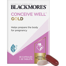 Blackmores Conceive Well Gold Preconception Vitamin 56 Pack