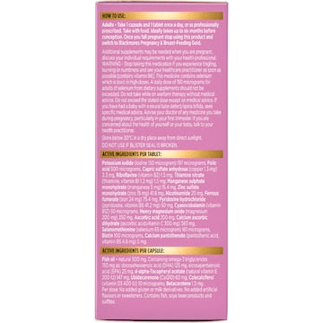 Blackmores Conceive Well Gold Preconception Vitamin 56 pack