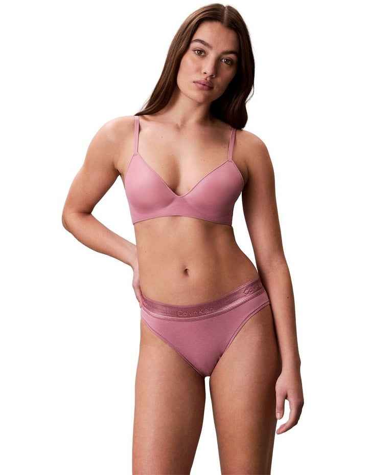 Icon Cotton Modal Limited Edition Bikini Brief in Soft Mauve