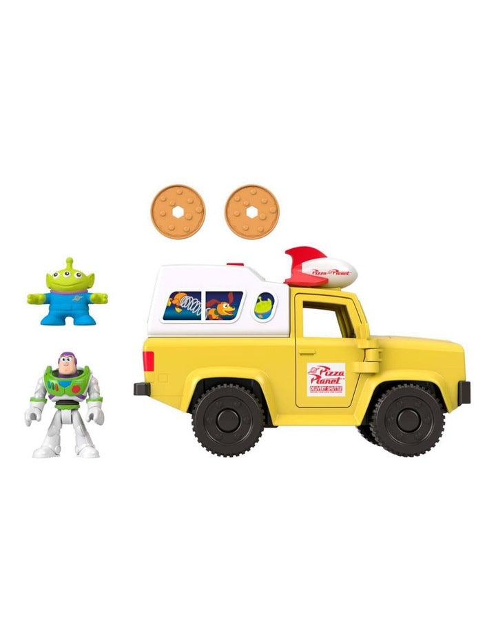 Imaginext Toy Story Pizza Planet Truck with Buzz And Alien