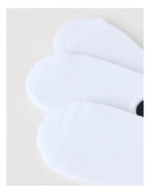 3 Pack Australian Cotton No Show Socks