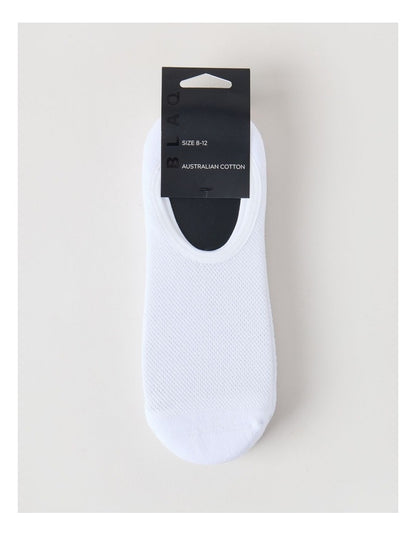 3 Pack Australian Cotton No Show Socks