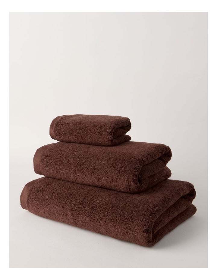 Super Soft Towel Range in Chocolate