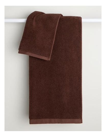 Super Soft Towel Range in Chocolate
