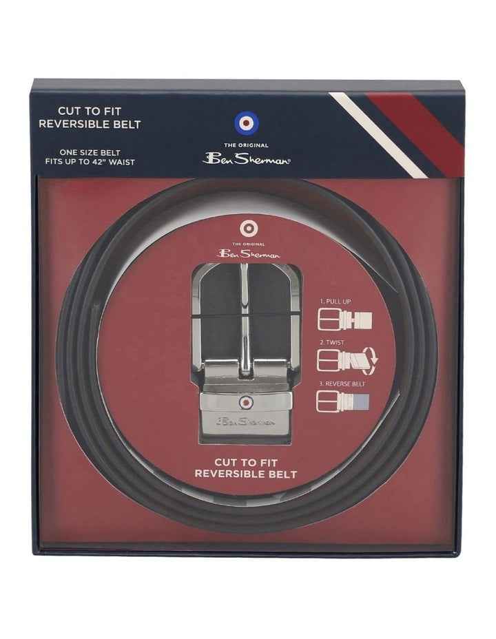 Cut To Size Reversible Belt Gift Packs in Black/Tan