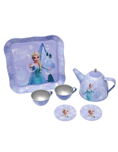 DISNEY FROZEN ELSA MAGIC TOUCH PICNIC BASKET TEA SET