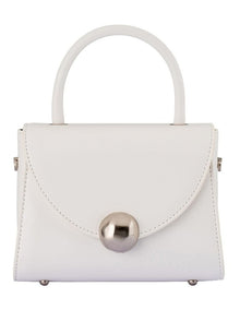 Hux Clutch Bag in White