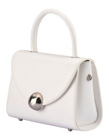 Hux Clutch Bag in White