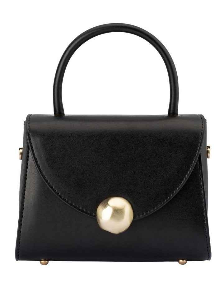 Hux Clutch Bag in Black