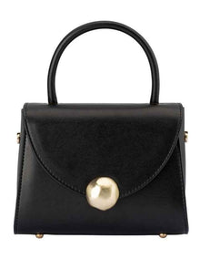 Hux Clutch Bag in Black