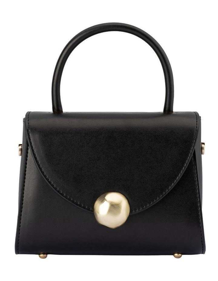 Hux Clutch Bag in Black