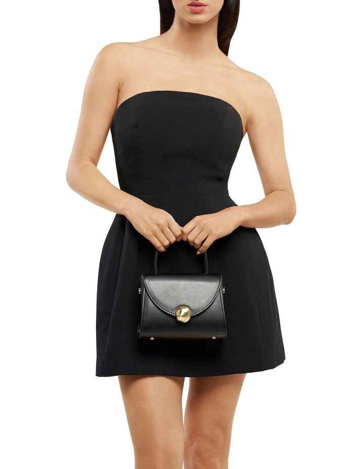 Hux Clutch Bag in Black