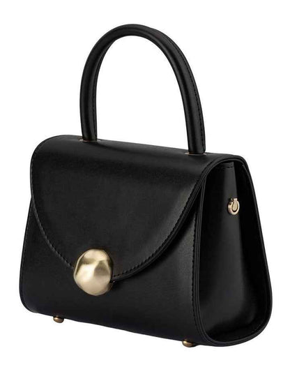 Hux Clutch Bag in Black
