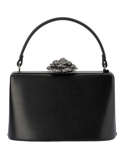 Grace Clutch Bag in Black