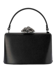 Grace Clutch Bag in Black