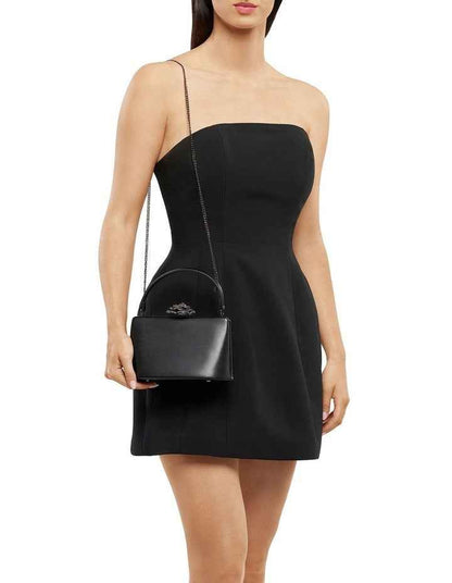 Grace Clutch Bag in Black