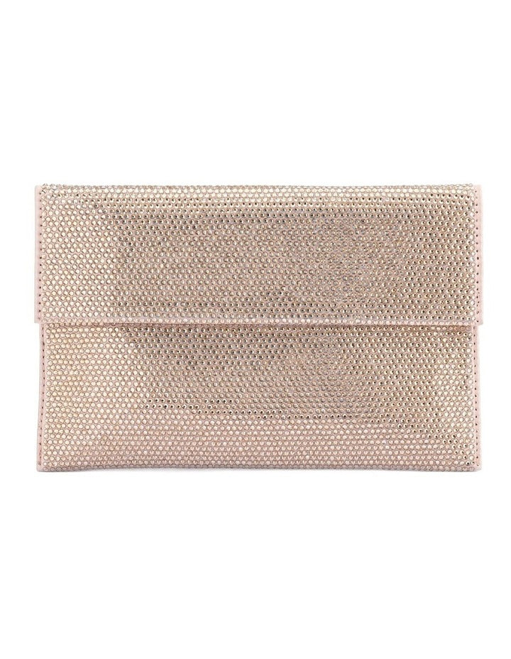 Cara Clutch Bag in Gold