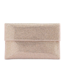 Cara Clutch Bag in Gold