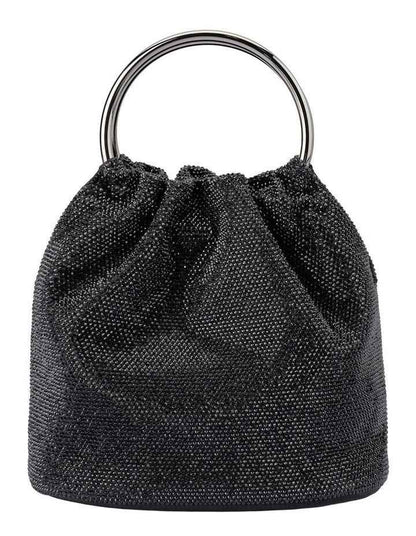 Mabel Clutch Bag in Black