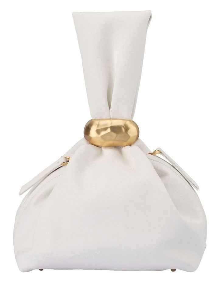 Lenni Clutch Bag in White