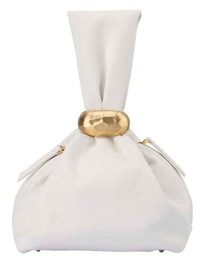 Lenni Clutch Bag in White