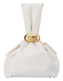 Lenni Clutch Bag in White