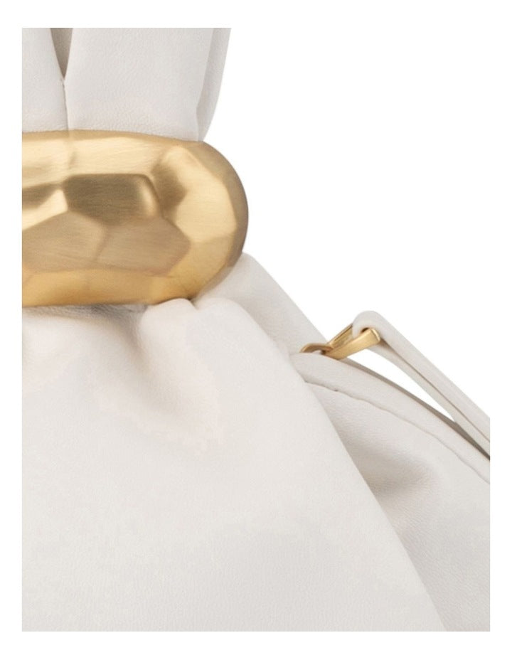 Lenni Clutch Bag in White