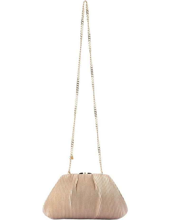 Naomi Clutch Bag in Gold
