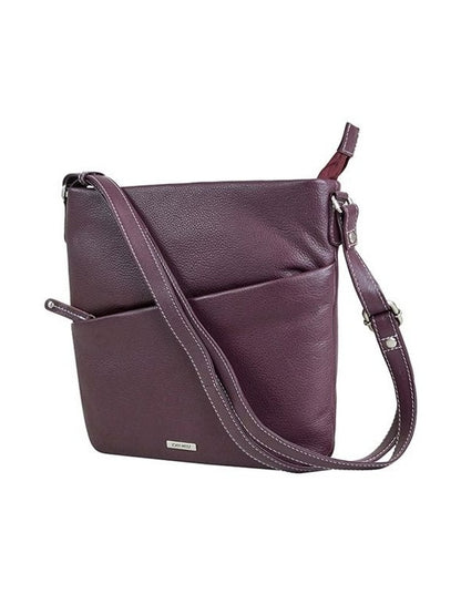 Swerve Crossbody Bag in Mulberry