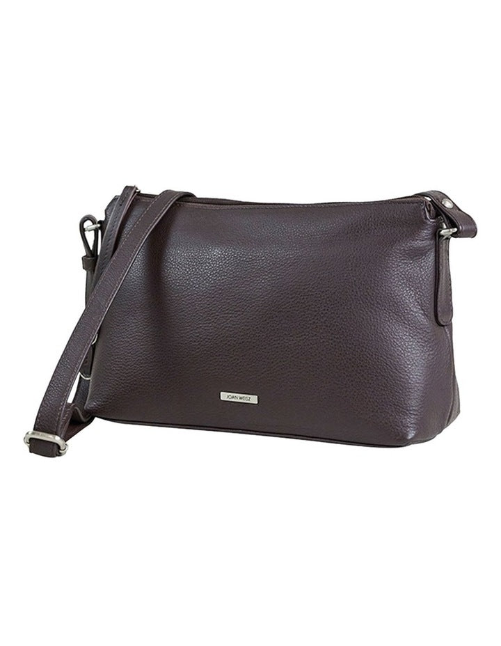 Rebel Crossbody Bag in Chocolate