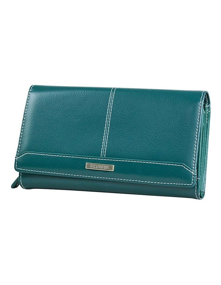 Dakota Wallet in Emerald