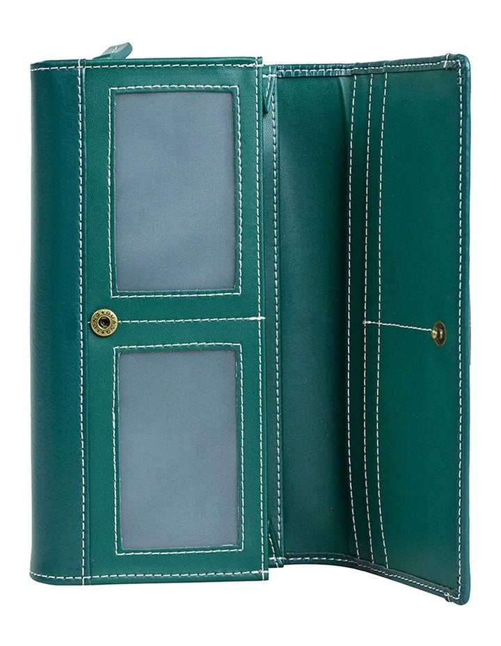 Dakota Wallet in Emerald