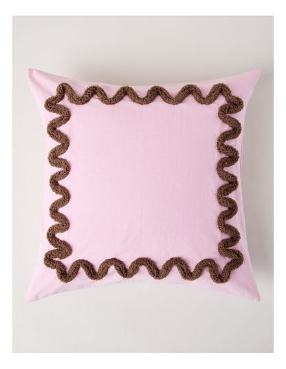 Vue Wavy Cushion in Pink