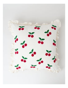 Cherrylicious Cushion in White