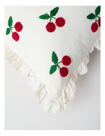 Cherrylicious Cushion in White