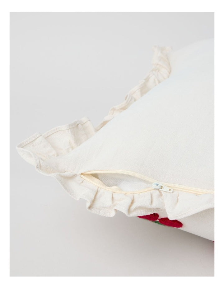 Cherrylicious Cushion in White