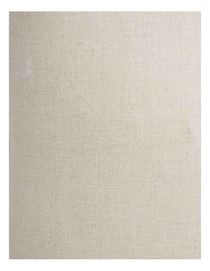 Contrast Linen Cushion in Natural