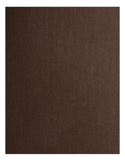 Contrast Linen Cushion in Cinnamon