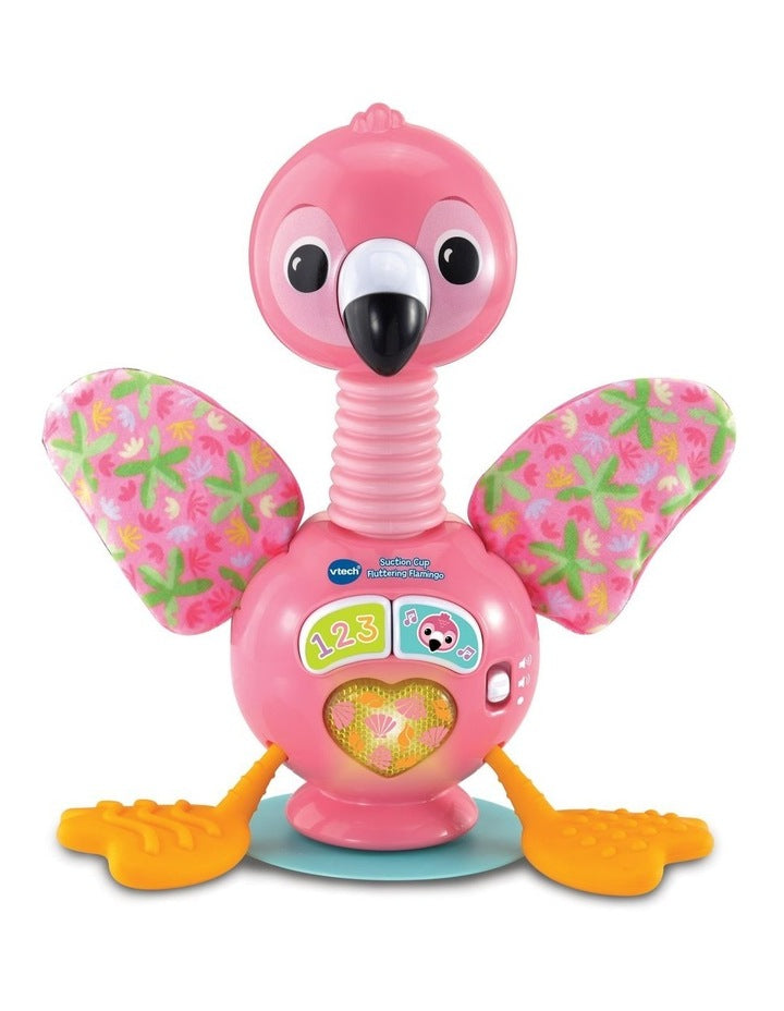 Suction Cup Fluttering Flamingo Toy