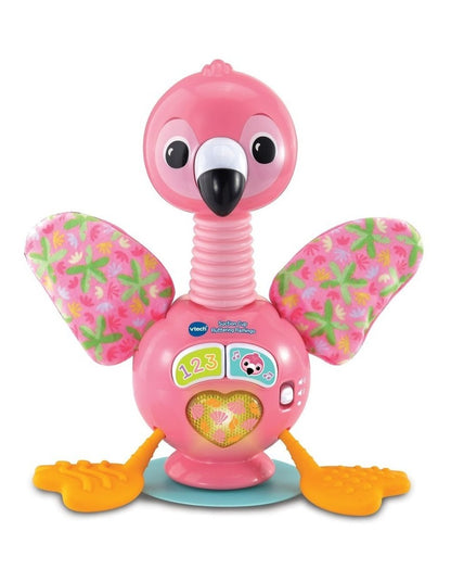 Suction Cup Fluttering Flamingo Toy