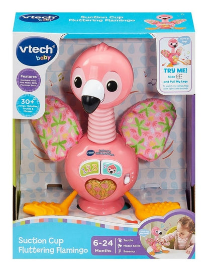 Suction Cup Fluttering Flamingo Toy