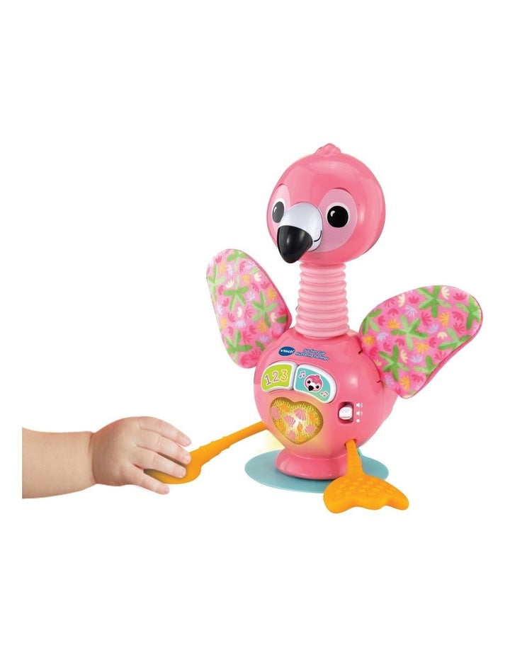Suction Cup Fluttering Flamingo Toy