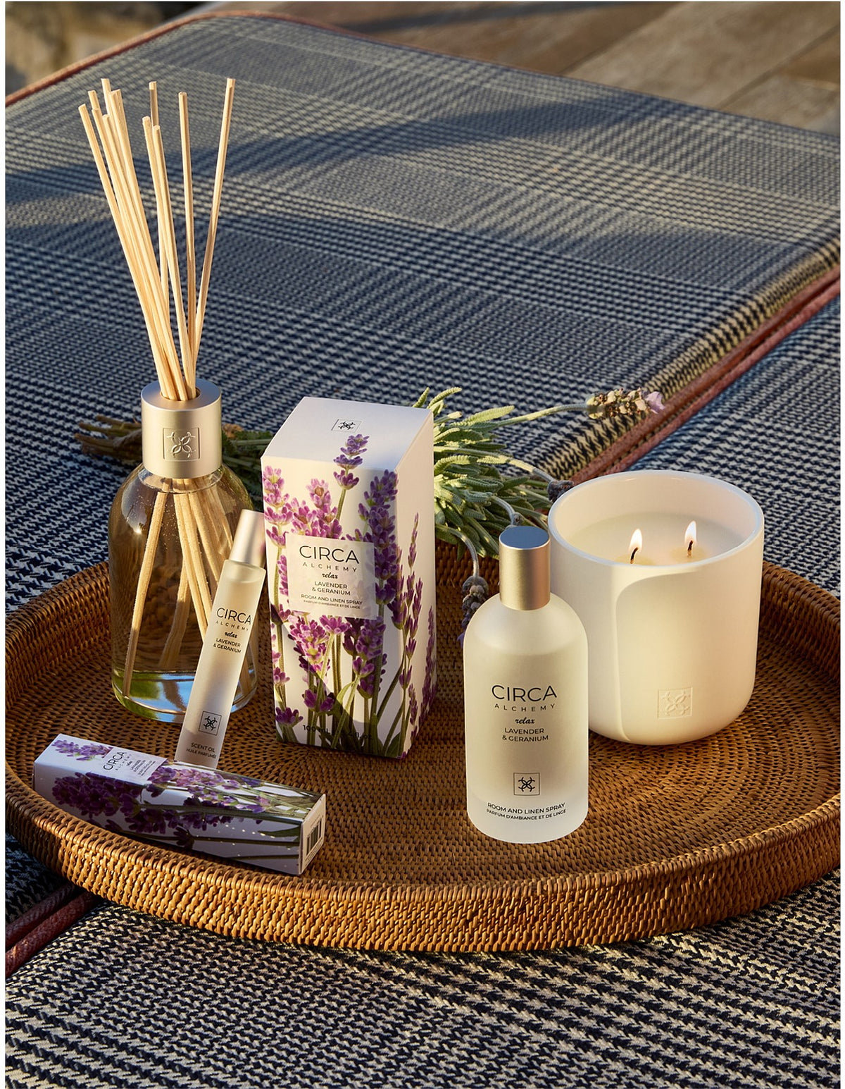 Alchemy Relax Lavender &amp; Geranium Room &amp; Linen Spray 100ml