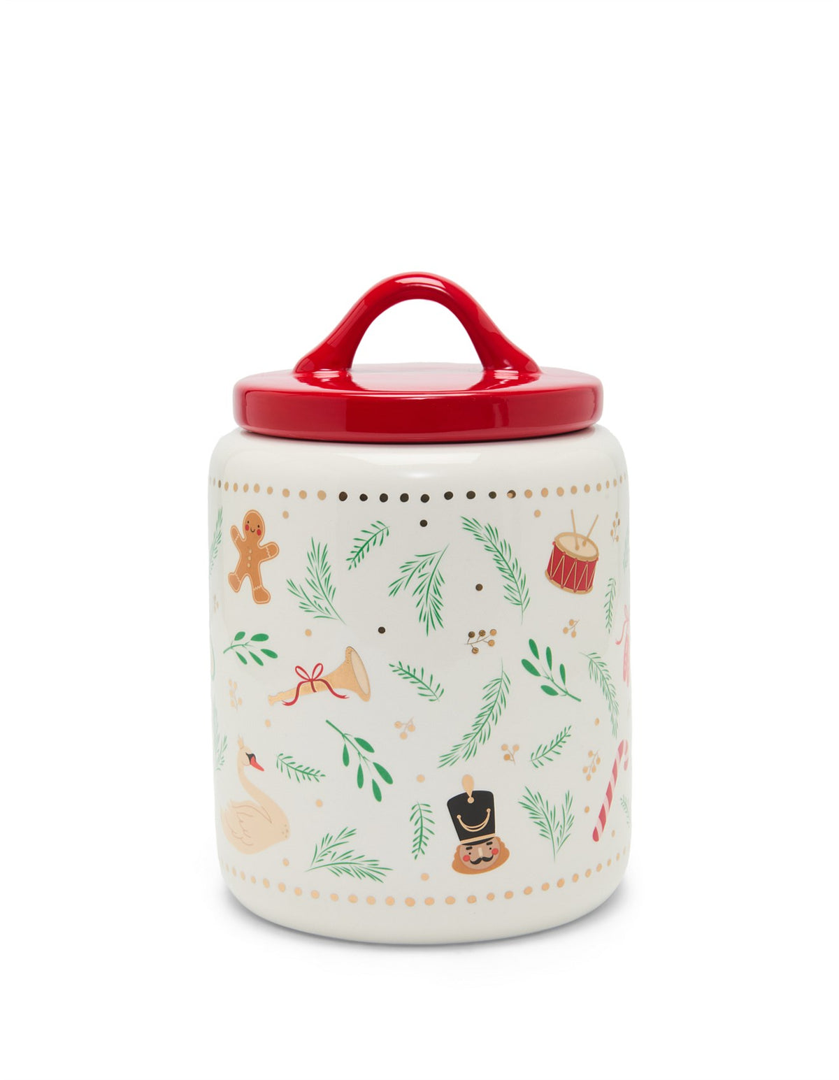 TIS THE SEASON CERAMIC COOKIE JAR