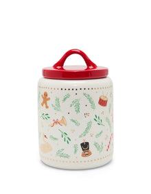 TIS THE SEASON CERAMIC COOKIE JAR
