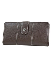 Eden Continental Wallet in Espresso