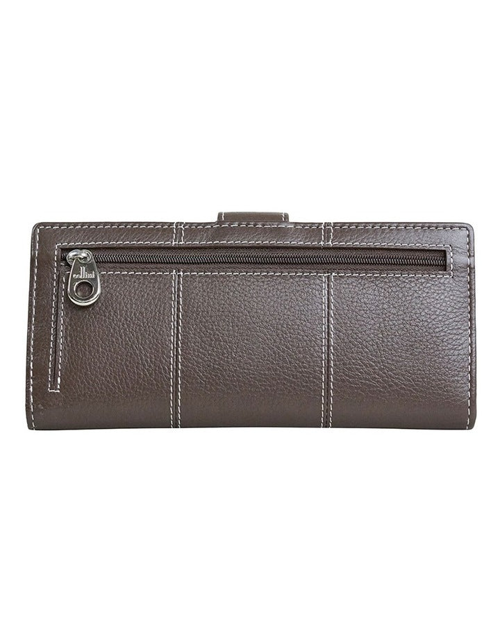 Eden Continental Wallet in Espresso