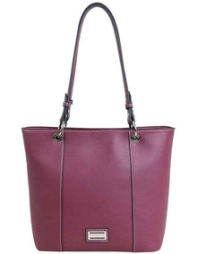 Angie Tote Bag in Plum