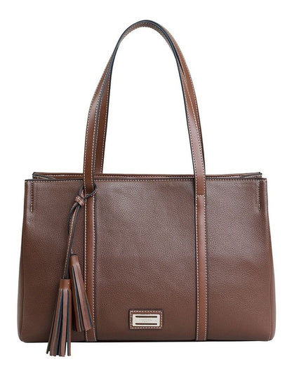 Jen Tote Bag in Brown
