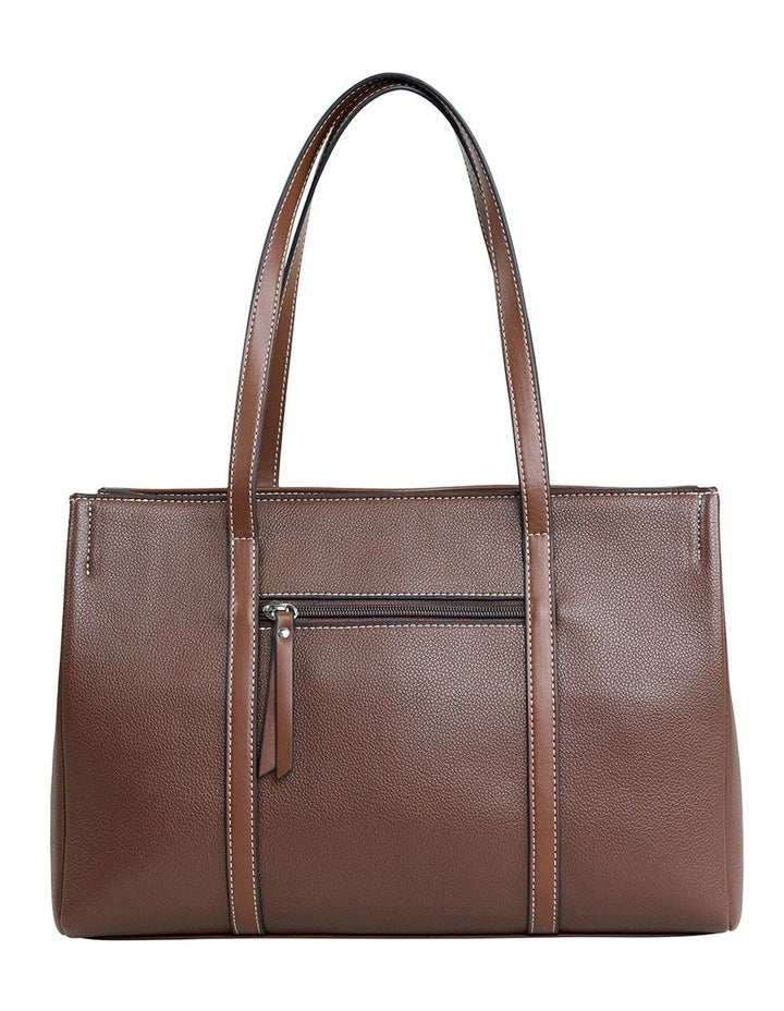 Jen Tote Bag in Brown